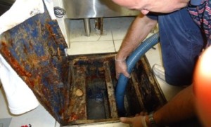 limpeza de caixa de gordura